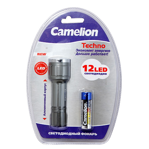 ������� C-5105 12 LED TITAN 9�� � ���������� 1*�� 1,5V CAMELION /1/12 HIT