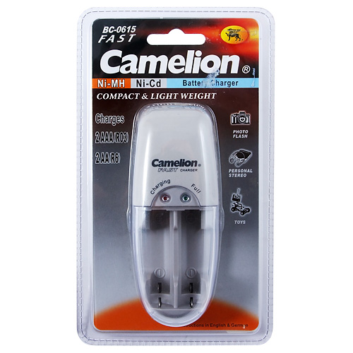 �������� ���������� BC-0615 Ni-MH/Ni-Cd (2*AAA/��) 220V CAMELION /1/16/32 HIT