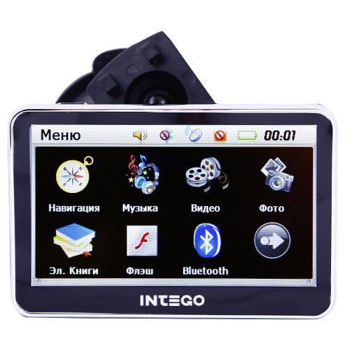 GPS ��������� GP-436 TOUCH SCREEN ������� 4,3