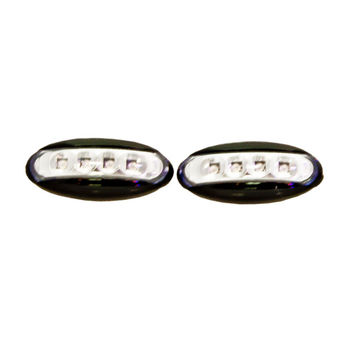 ����������� �������� GT-30771 BLACK 4LED YELLOW (2��) 12V GLIPART /1/100