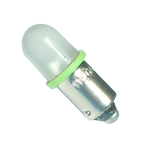��������� T4W (BA9s) LED MAT GREEN 24V MEGAPOWER /100/1000