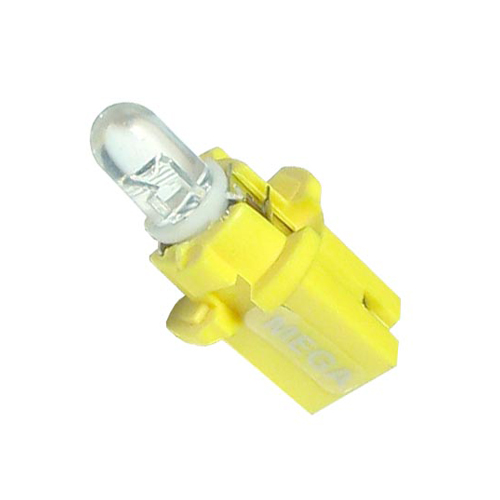 ��������� BAX1.2W (W2*4.6d � �������� B8.5d) LED STANDARD YELLOW 24V MEGAPOWER /100/1000
