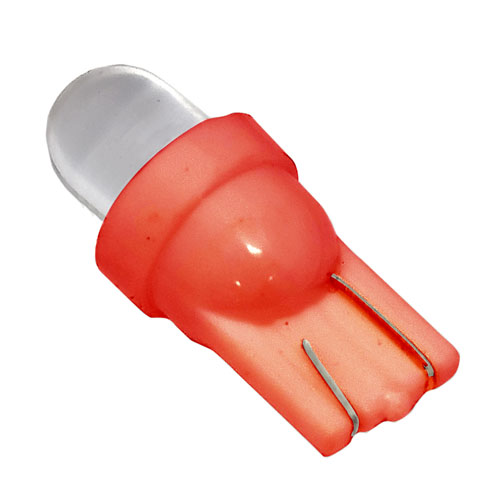 ��������� W5W (W2.1x9.5d) LED ROUND RED 12V MEGA ELECTRIC /500