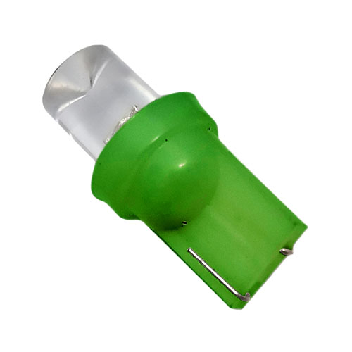 ��������� W5W (W2.1x9.5d) LED CONE GREEN 12V MEGA ELECTRIC /500