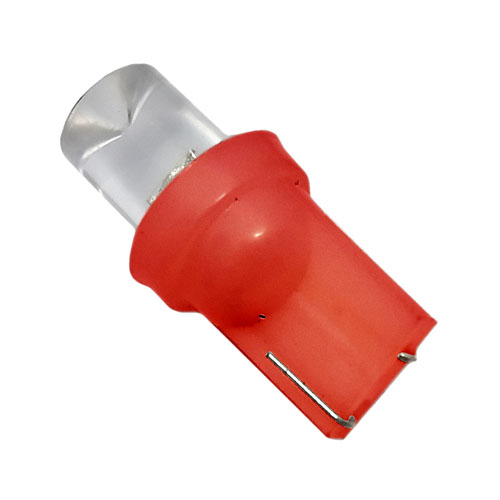 ��������� W5W (W2.1x9.5d) LED CONE RED 12V MEGA ELECTRIC /500