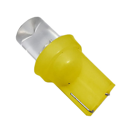 ��������� W5W (W2.1x9.5d) LED CONE YELLOW 12V MEGA ELECTRIC /500