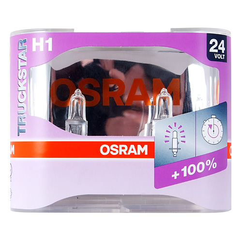 ��������� H1 (70) P14.5s +100% TRUCKSTAR (��������, 2��) 24V OSRAM /1/10