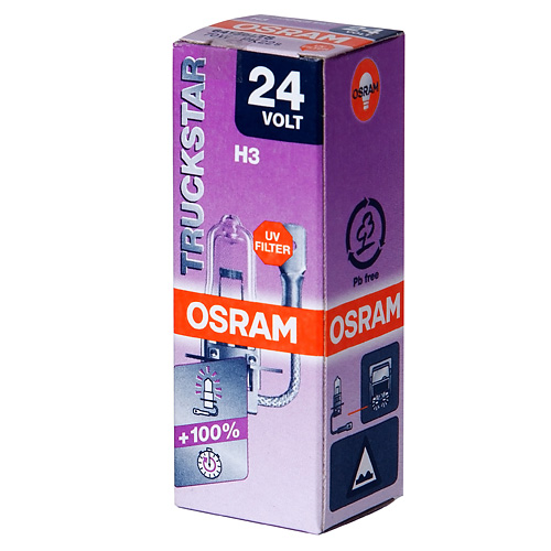 ��������� H3 (70) PK22s +100% TRUCKSTAR 24V OSRAM /1/10/100