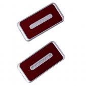 Фиксатор ремня безопасности GT-38975 RED (2шт) CAPIN /1/90