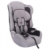 Кресло детское ZLATEK KRES0167 ATLANTIC (серый) автомобильное с ремнями I-III группы: 1-12лет, 9-36кг /1/2