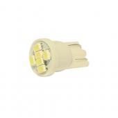  T10W (W2,1x9,5d) 6 SMD 3528 BLUE 24   12V MEGAPOWER /10 /100