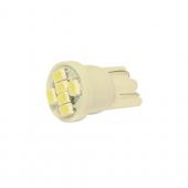  T10W (W2,1x9,5d) 6 SMD 3528 RED 60   12V MEGAPOWER /10 /100