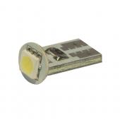  T10W (W2,1x9,5d) 1 SMD 5050 WHITE 6000K 20   12V MEGAPOWER /10 /100