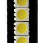  C5W (SV8,5) 4 SMD 5050 WHITE 6000K    CANbus 80   12V MEGAPOWER /10 /100