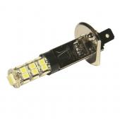  H1 (P14.5s) 25 SMD 5050+3528 WHITE 6000K 452 12V MEGAPOWER /10/100