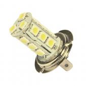  H7 (PX26d) 18 SMD 5050 WHITE 6000K 360 12V MEGAPOWER /10/100