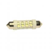  C10W (SV8,5) 8 LED BLUE 41 160   12V MEGAPOWER /10 /100