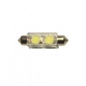  C10W (SV8,5) 2 SMD 7080 WHITE 6000K 41 120   12V MEGAPOWER /10 /100