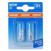  W5W (W2.1*9.5d) (, 2) 12V OSRAM /1/10