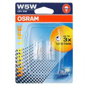  W5W (W2.1*9.5d) ULTRA LIFE (, 2) 12V OSRAM /1/10/50/200 NEW