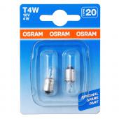  T4W (BA9s) (, 2) 12V OSRAM /1/10