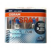  H1 (55) P14.5s COOL BLUE HYPER (,2) 12V OSRAM /1/10 OLD