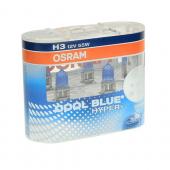  H3 (55) PK22s COOL BLUE HYPER+50% 5000K (, 2 12V OSRAM /1/10 OLD