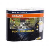  H4 (60/55) P43t FOG BREAKER 2600K (,2) 12V OSRAM /1/10