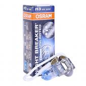  H3 (55) PK22s+110% NIGHT BREAKER UNLIMITED 12V OSRAM /1/10 NEW