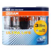  H4 (60/55) P43t-38 ULTRA LIFE (, 2) 12V OSRAM /1/10 NEW