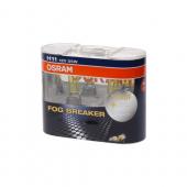  H11 (55) PGJ19-2+60% FOG BREAKER 2600 (,2) 12V OSRAM /1/10