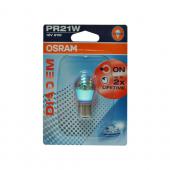  PR21W (BAW15s) DIADEM RED () 12V OSRAM /1/10/50 NEW