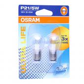  P21/5W (BAY15d) ULTRA LIFE (, 2) 12V OSRAM /1/10 NEW