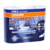  HB3/9005 (60) P20d+110% NIGHT BREAKER UNLIMITED (, 2) 12V OSRAM /1/10/100 NEW