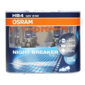  HB4/9006 (51) P22d+110% NIGHT BREAKER UNLIMITED (, 2) 12V OSRAM /1/10/100 NEW