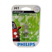  H1 (55) P14.5s LongLife EcoVision () 12V PHILIPS /1/10 NEW