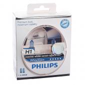  H1 (55) P14.5s WhiteVision 4300K (2+2 W5W) 12V PHILIPS /1/5/30