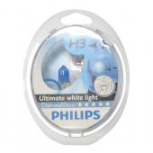  H3 (55) PK22s DiamondVision 5000K (2) 12V PHILIPS /1/5/30 NEW