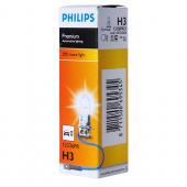  H3 (55) PK22s+30% PREMIUM 12V PHILIPS /1/10/100 HIT