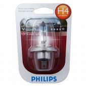  H4 (60/55) P43t-38+60% VisionPlus () 12V PHILIPS /1/10