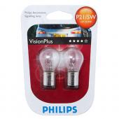  P21/5W (BAY15d)+60% VisionPlus (, 2) 12V PHILIPS /1/10