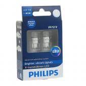  T10W (W2.1x9.5d) X-tremeVision LED  6000K (,2) 12V PHILIPS /1/10