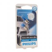  T4W (BA9s) WHITE VISION 4300K (, 2) 12V PHILIPS /1/10 OLD