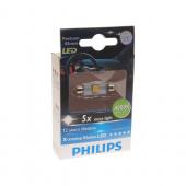  C5W (SV8.5/8) 43 X-tremeVision LED  () 4000K 12V PHILIPS /1/10 NEW