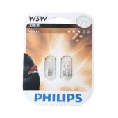  W5W (W2.1*9.5d) (, 2) 12V PHILIPS /1/10