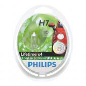  H7 (55) PX26d LongLife EcoVision (2) 12V PHILIPS /1/5 NEW