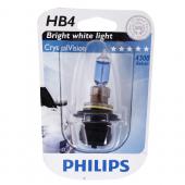  HB4/9006 (55) P22d CrystalVision 4300K () 12V PHILIPS /1/10 NEW