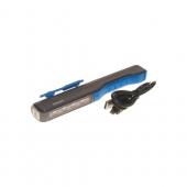 Фонарь P-LPL42X1 PENLIGHT (ручка)  BLACK/BLUE 4LED 200ЛМ, 18см,  2 режима, с аккумулятором, магнитный 220V PHILIPS /1/24 NEW